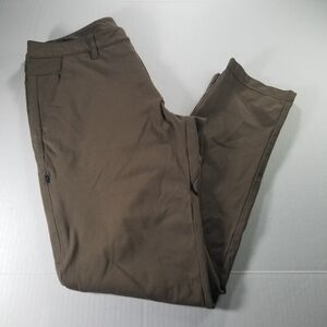 BYLT Everyday 2.0 Pants Men's Large 33 Green Chino Performance Golf Stretch 30"